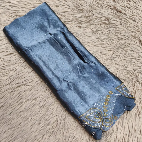 Satin Fabric Heavy Hijabs | HJ06